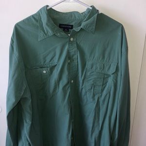 Lands End Button Down